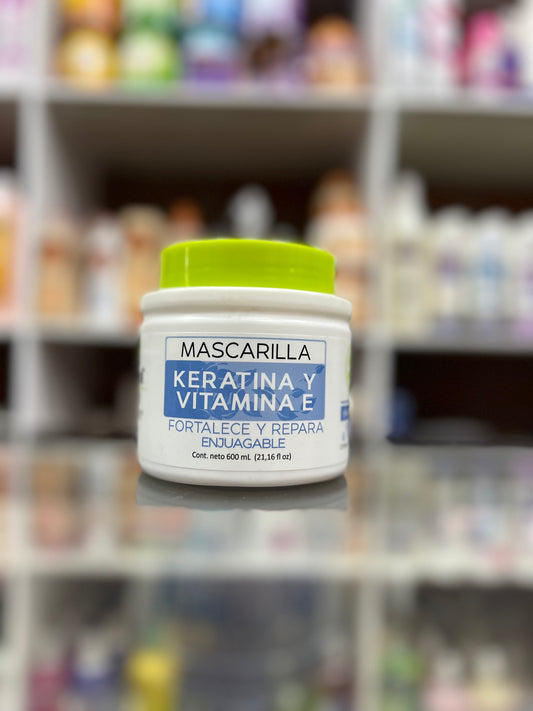 Tratamiento mascarilla keratina y vitamina E naprolab x 600