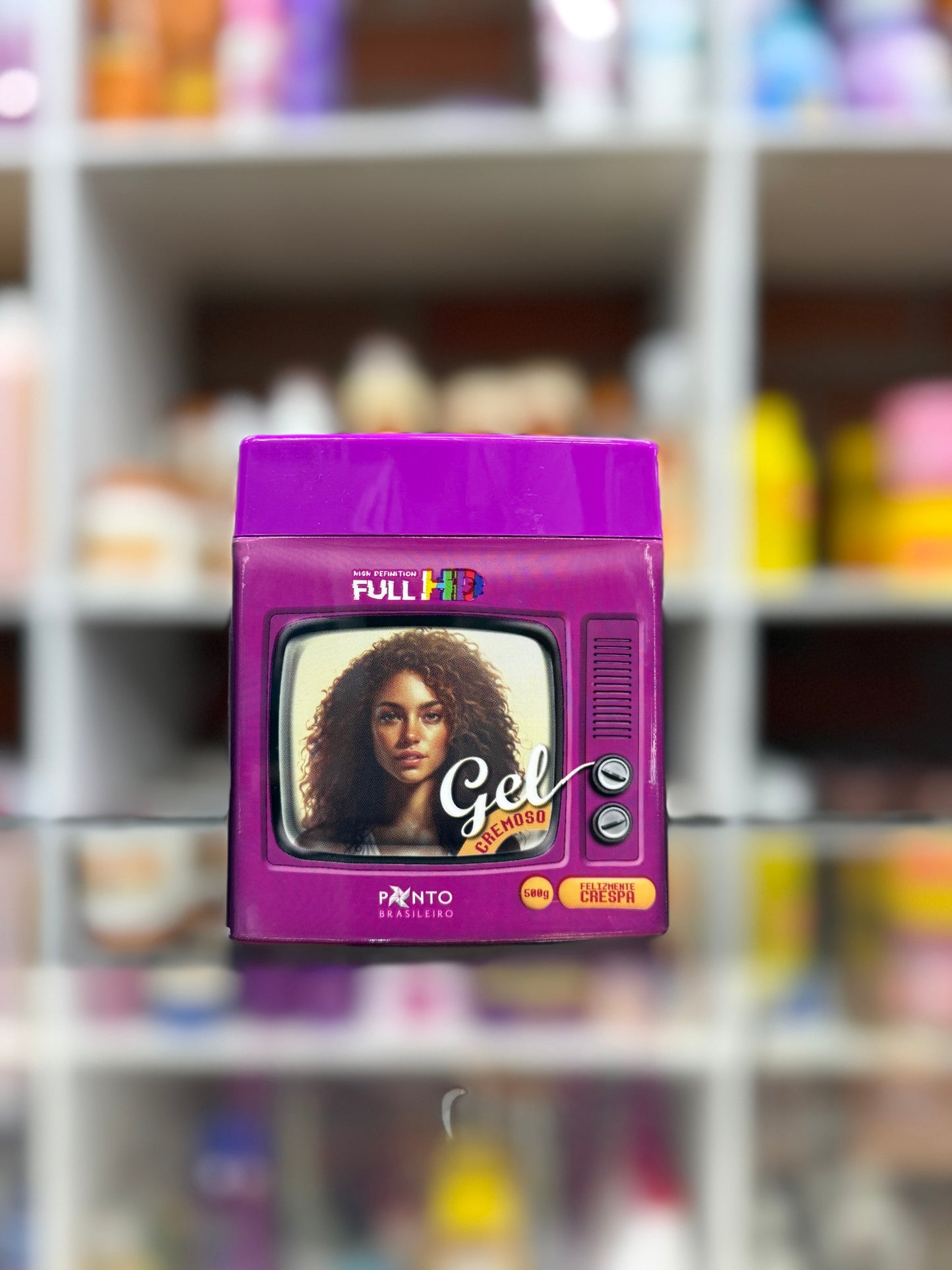 Gel cremoso full HD felizmente crespa ponto