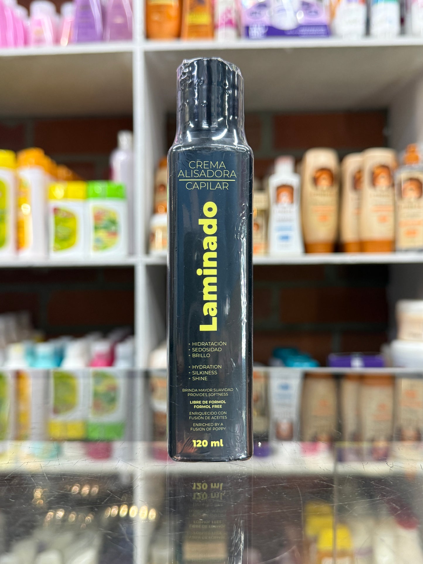 Crema alisadora capilar laminado