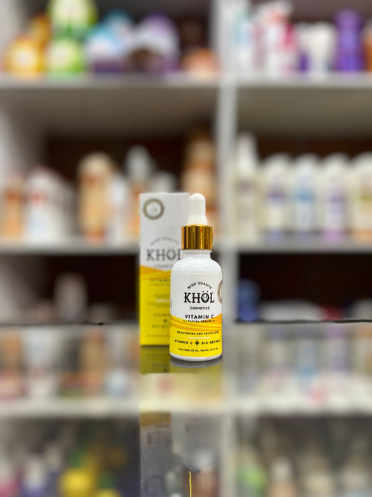 Suero facial Khol vitamina c y bio retinol