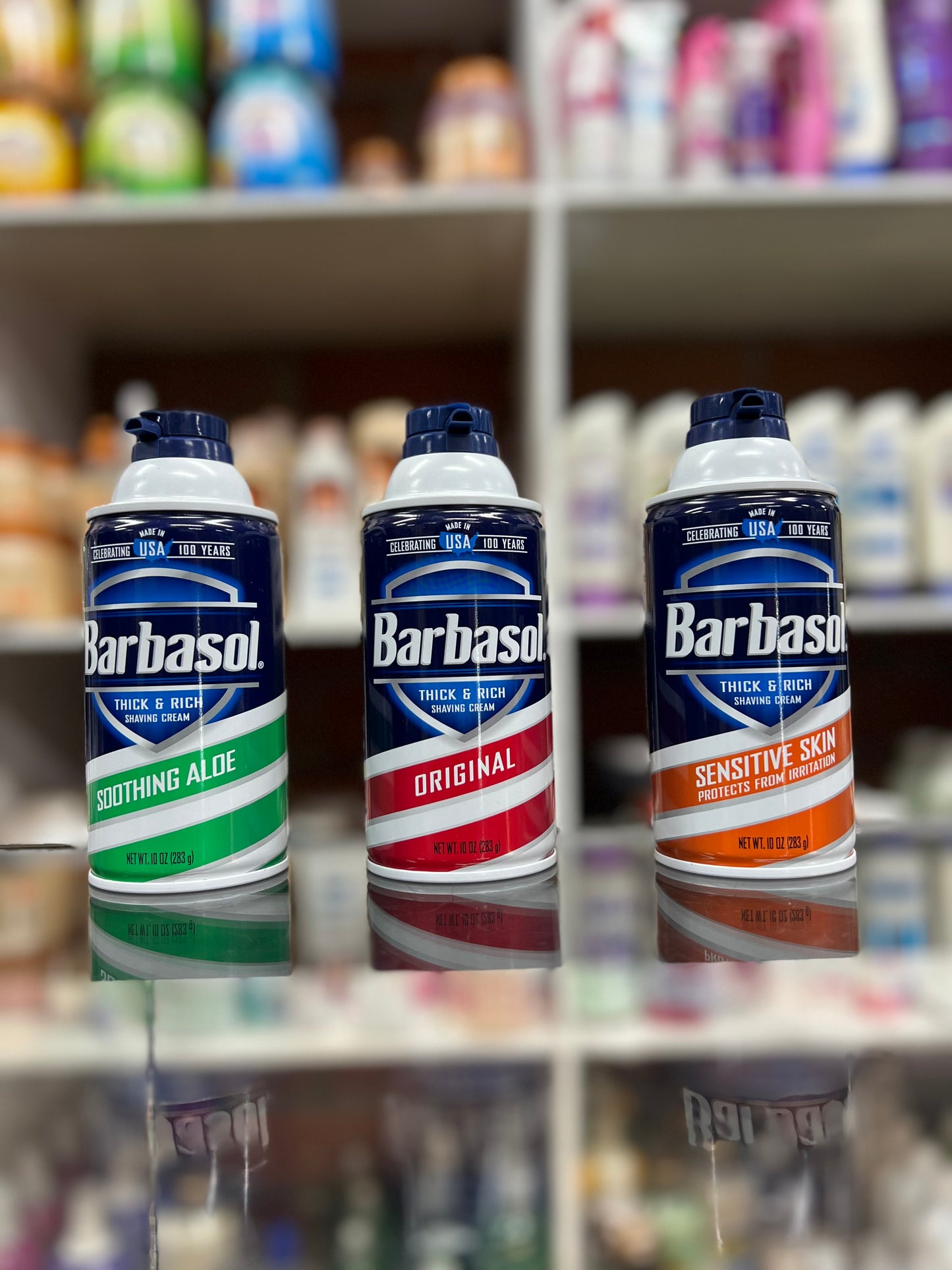 Espuma de afeitar barbasol