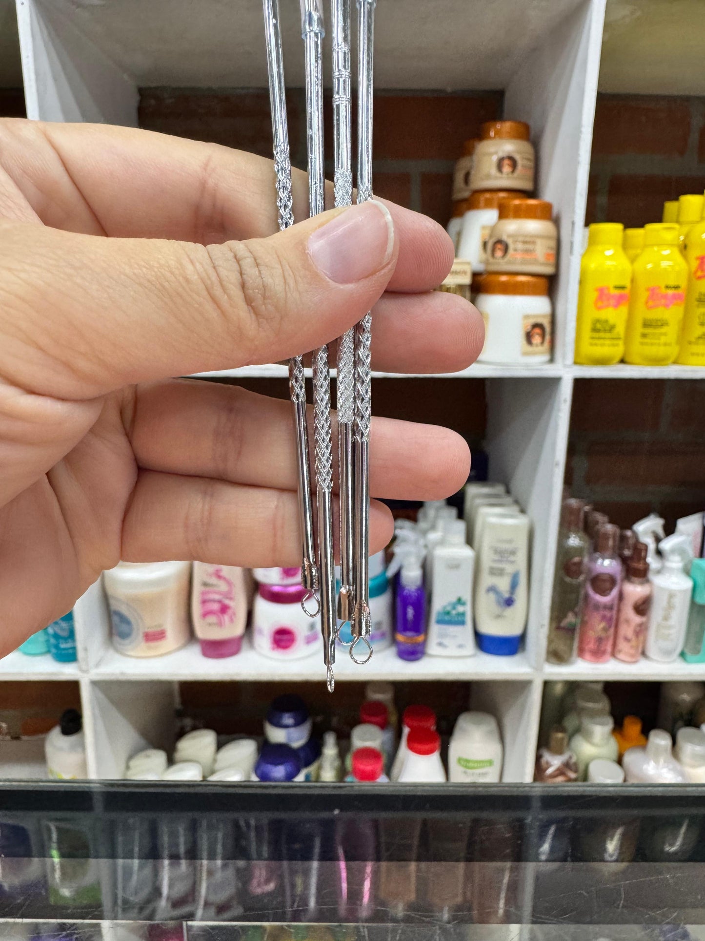 Extractor puntos negros y espinillas kit x4