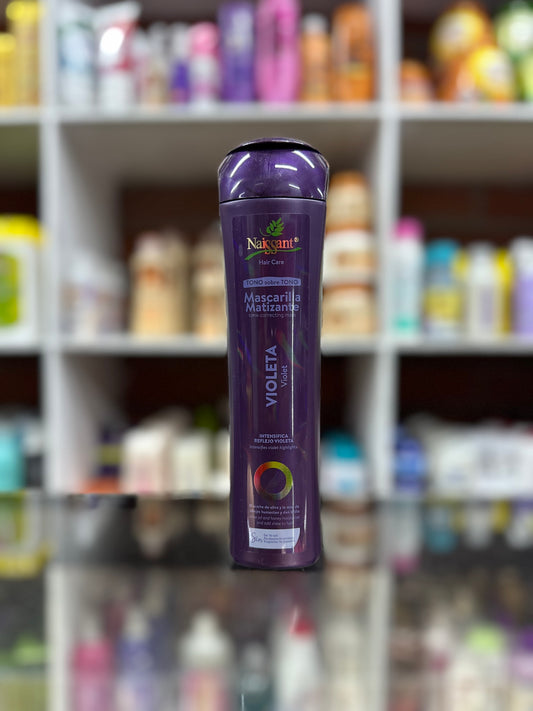 Mascarilla matizante violeta naissant