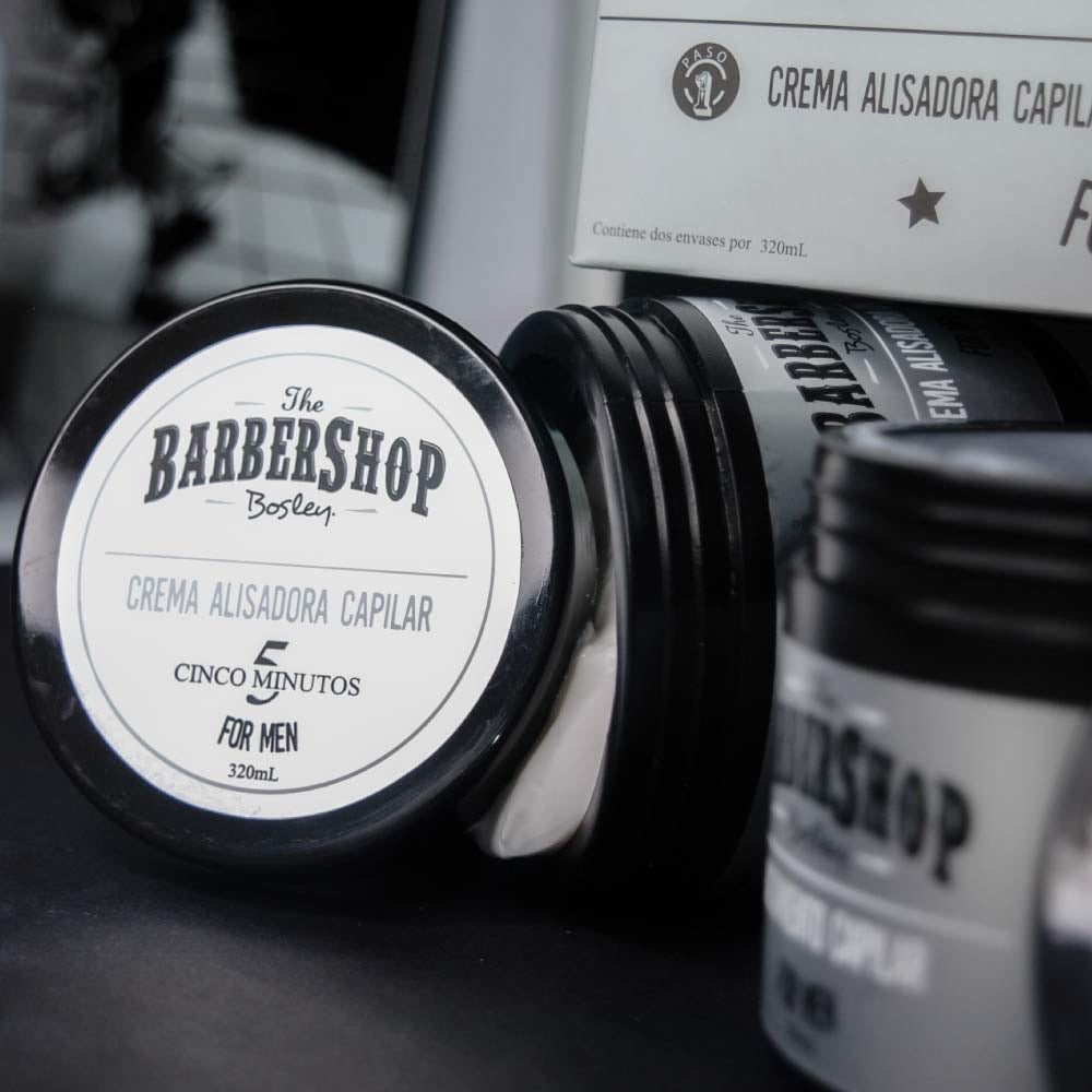 Crema alisadora afro 5 minutos barbershop