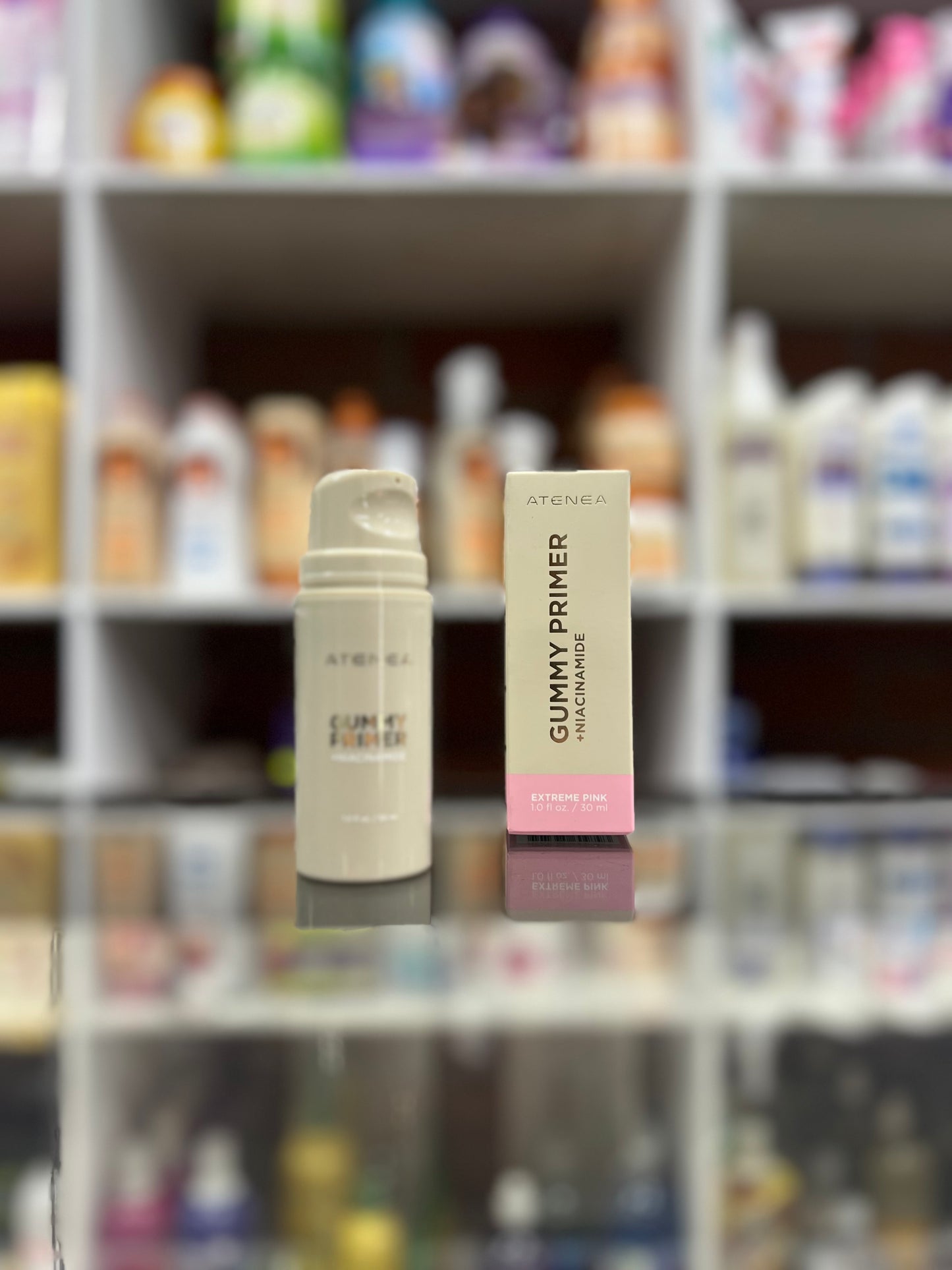 Gummy primer con niacinamide pre base atenea