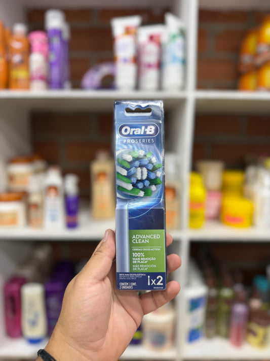Repuesto x2 oral-b pro series advance clean