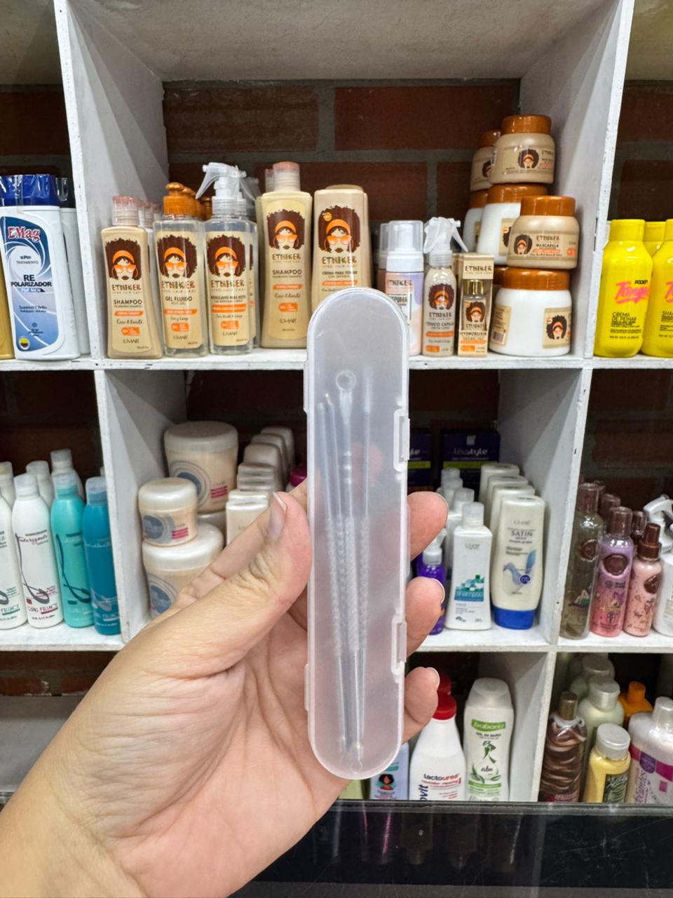 Extractor puntos negros y espinillas kit x4