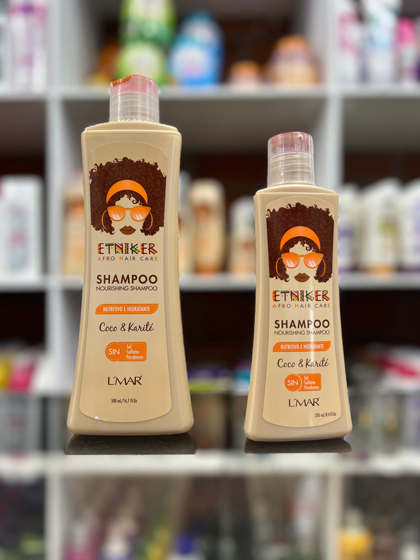 Shampoo nutritivo e hidratante Etniker