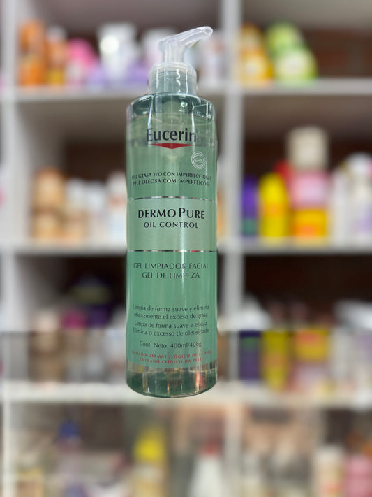 Gel limpiador dermo pure oil control eucerin x400ml