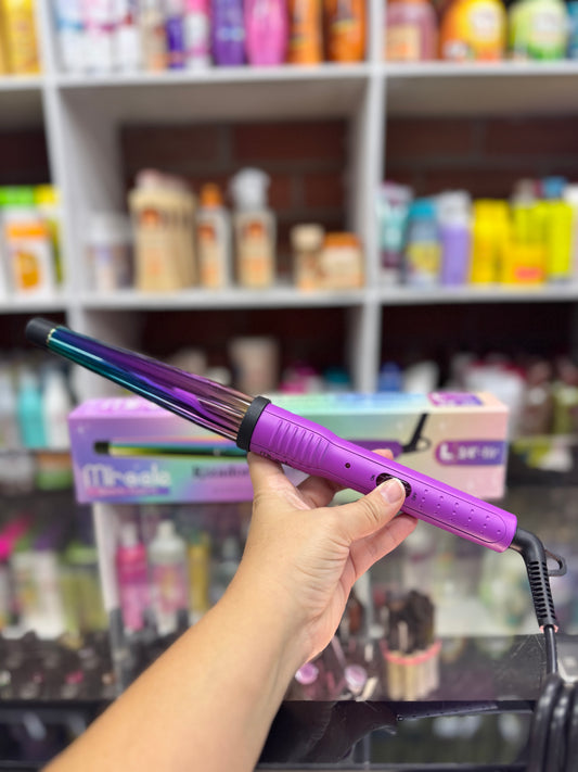Pinza rizadora cónica de aluminio