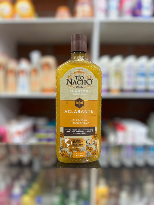 Shampoo anti caida aclarante tio nacho