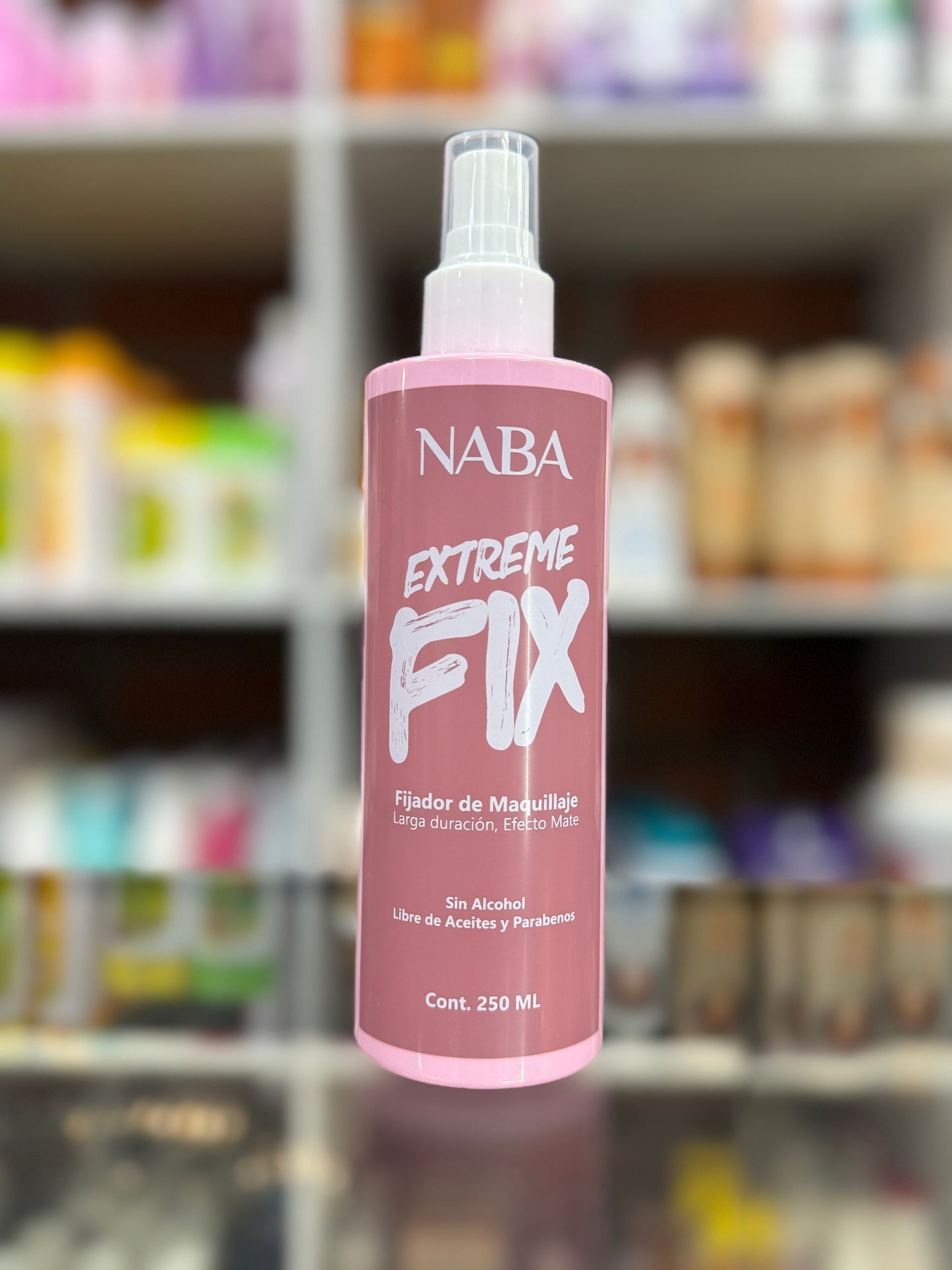 Fijador de Maquillaje NABA Extreme Fix – 250 ml