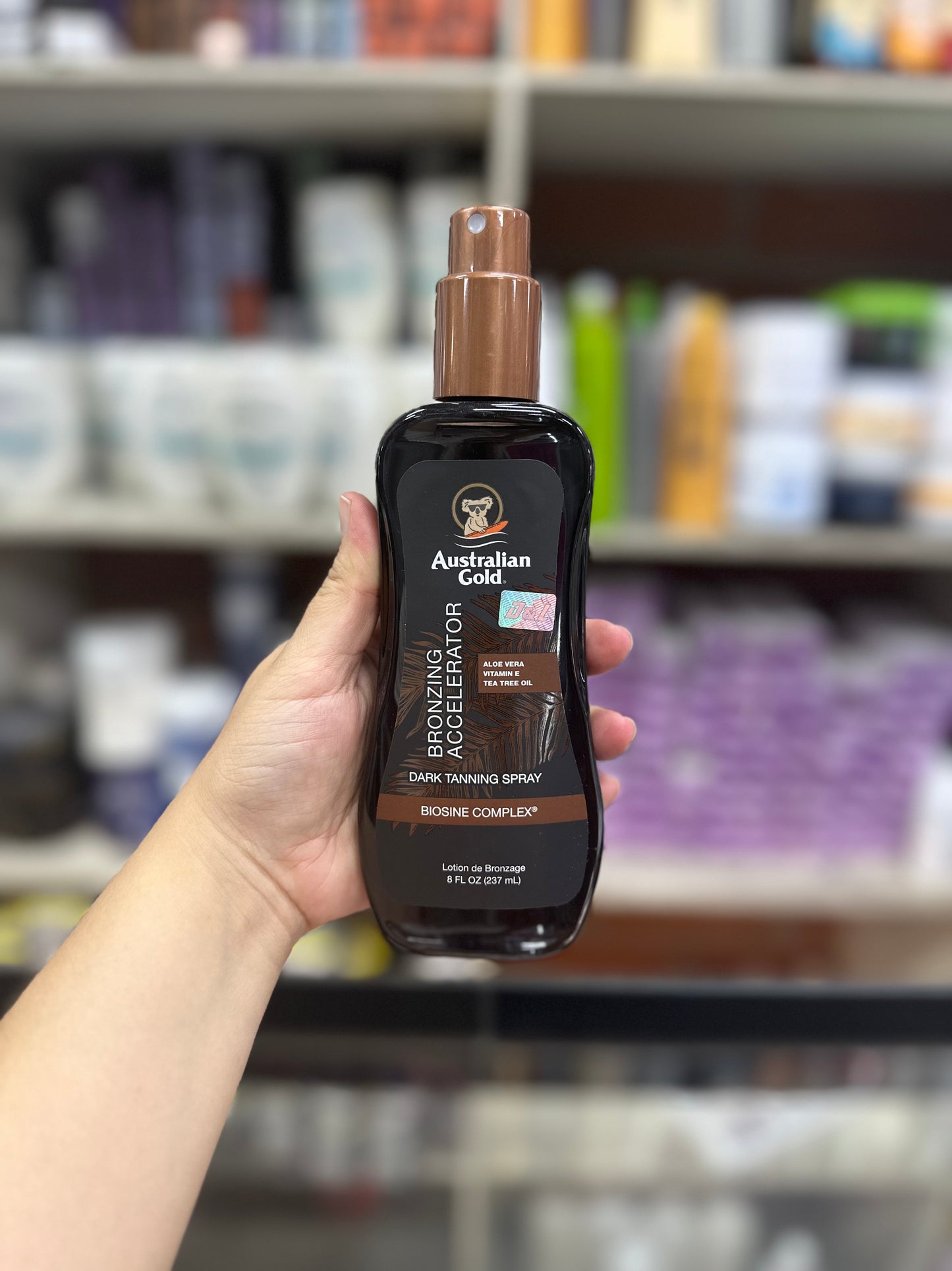 Bronceador australiano Gold dark tanning spray