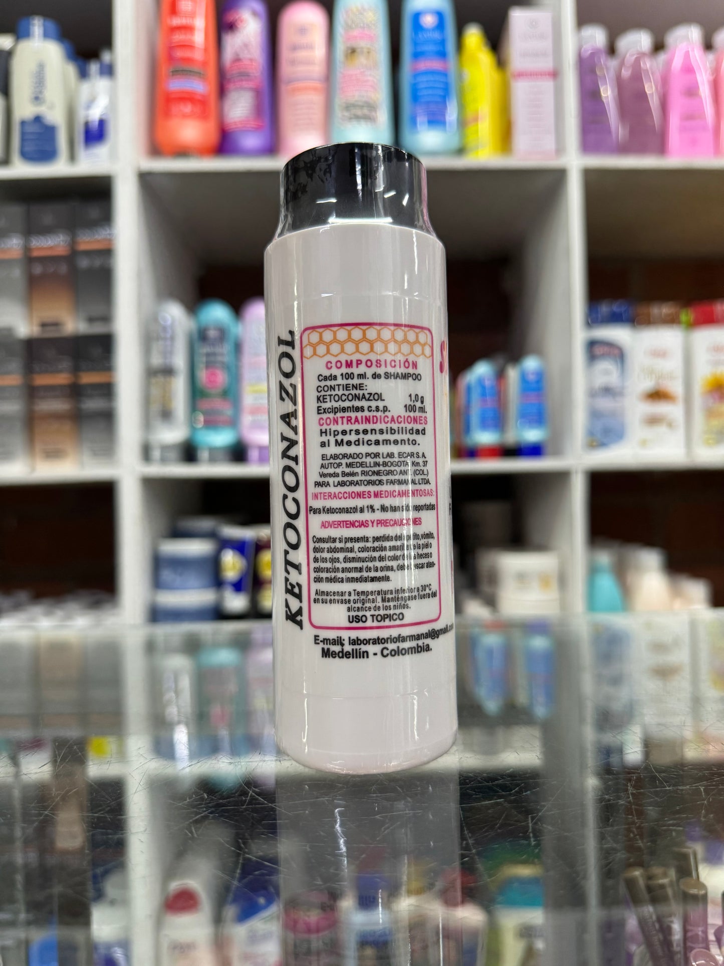Shampoo ketoconazol x250