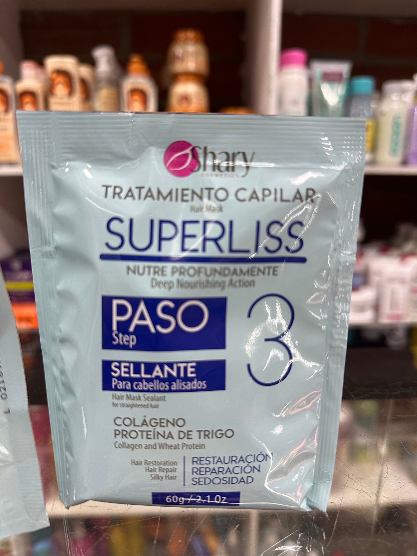 Keratina Superliss kit 3 pasos 60g
