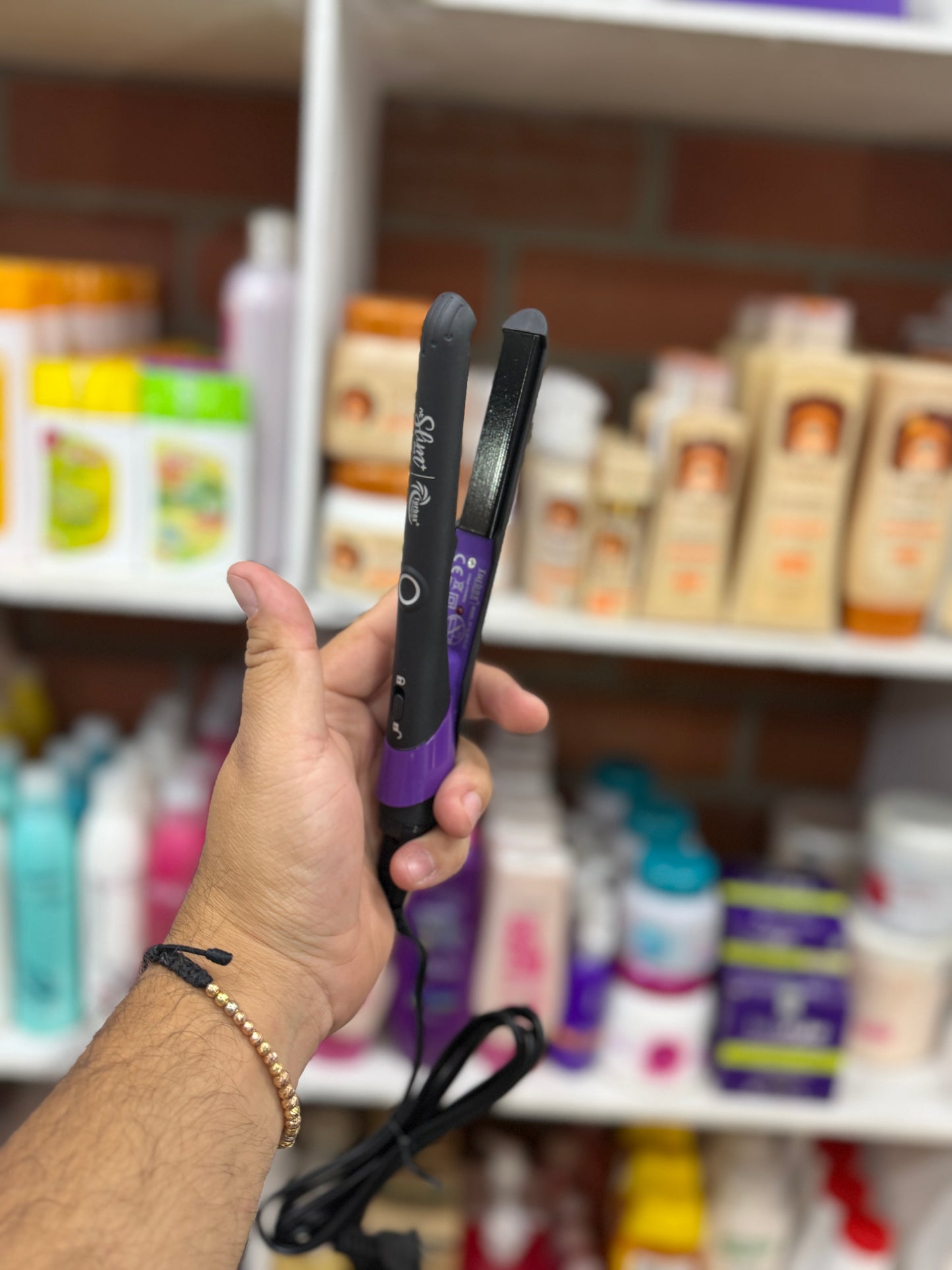 Plancha Portátil NT Slim Plus Turbox – Generadora de Iones (Máx. 210°C)