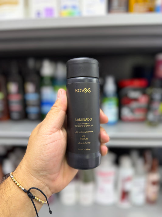 Laminado KOVSS BIOCRESS Oil Fusion 200 ml – Tratamiento de Alisado Capilar