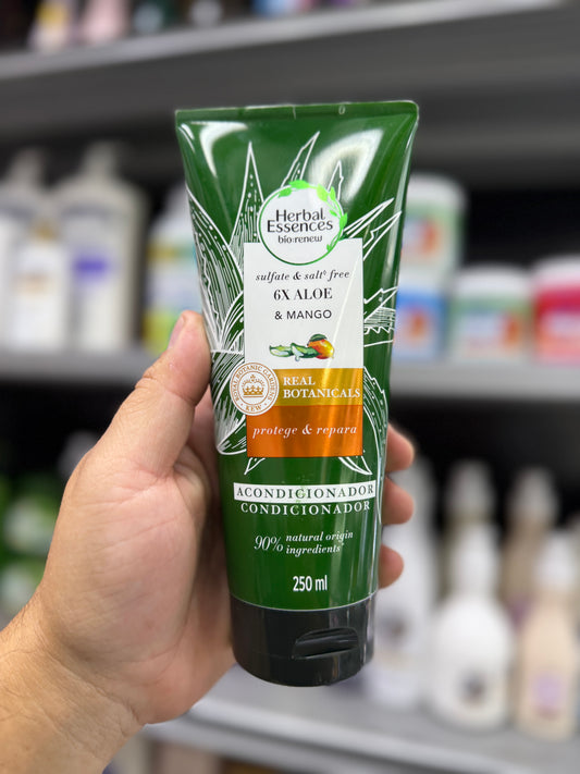 Herbal Essences Bio:Renew 6X Aloe & Mango Protege & Repara Acondicionador 250 ml