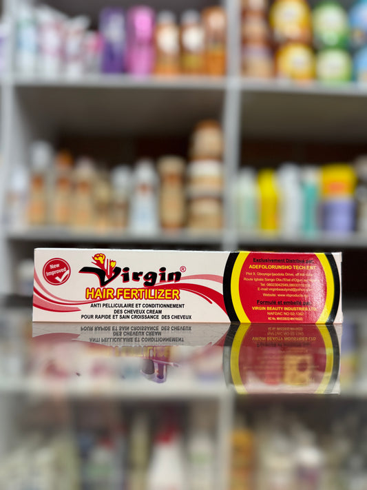 Crema para el crecimiento y fortalecimiento del cabello virgin hair fertilizer