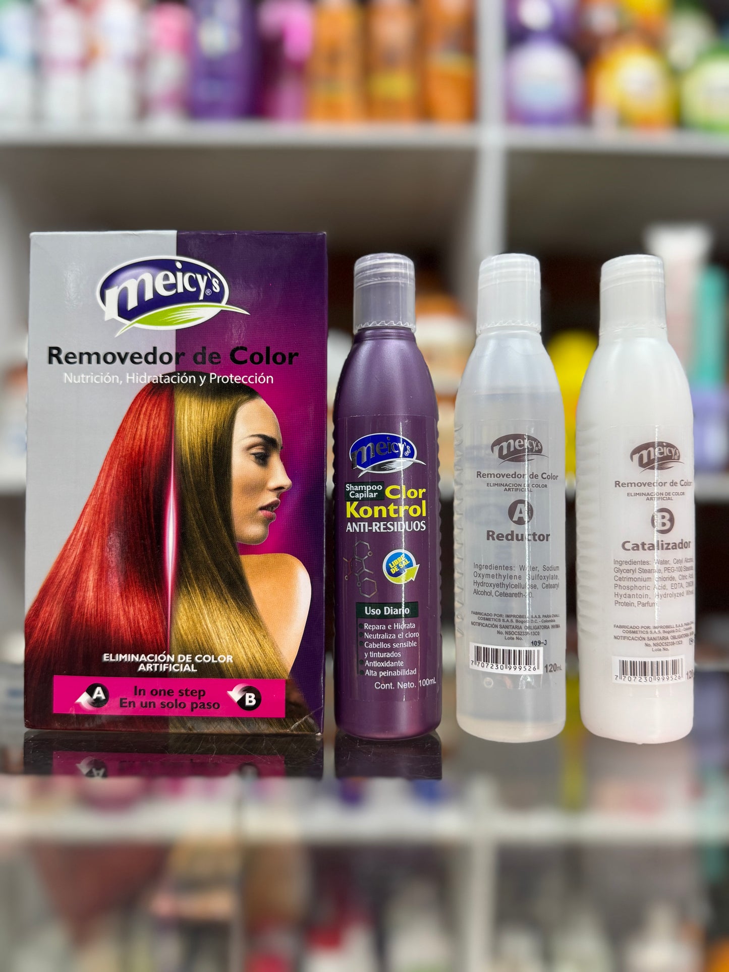 Removedor de color meicys