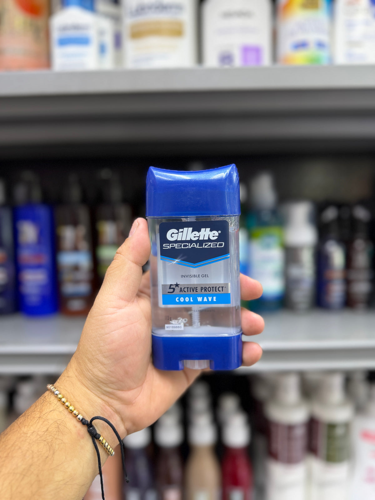 Gillette Specialized Cool Wave 5 Active Protect Desodorante Antitranspirante en Gel
