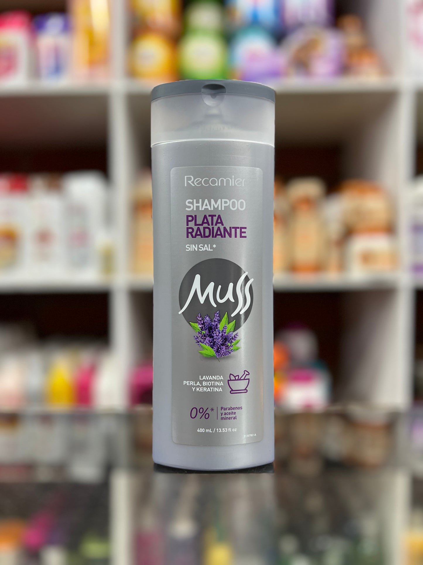 Shampoo muss plata recamier