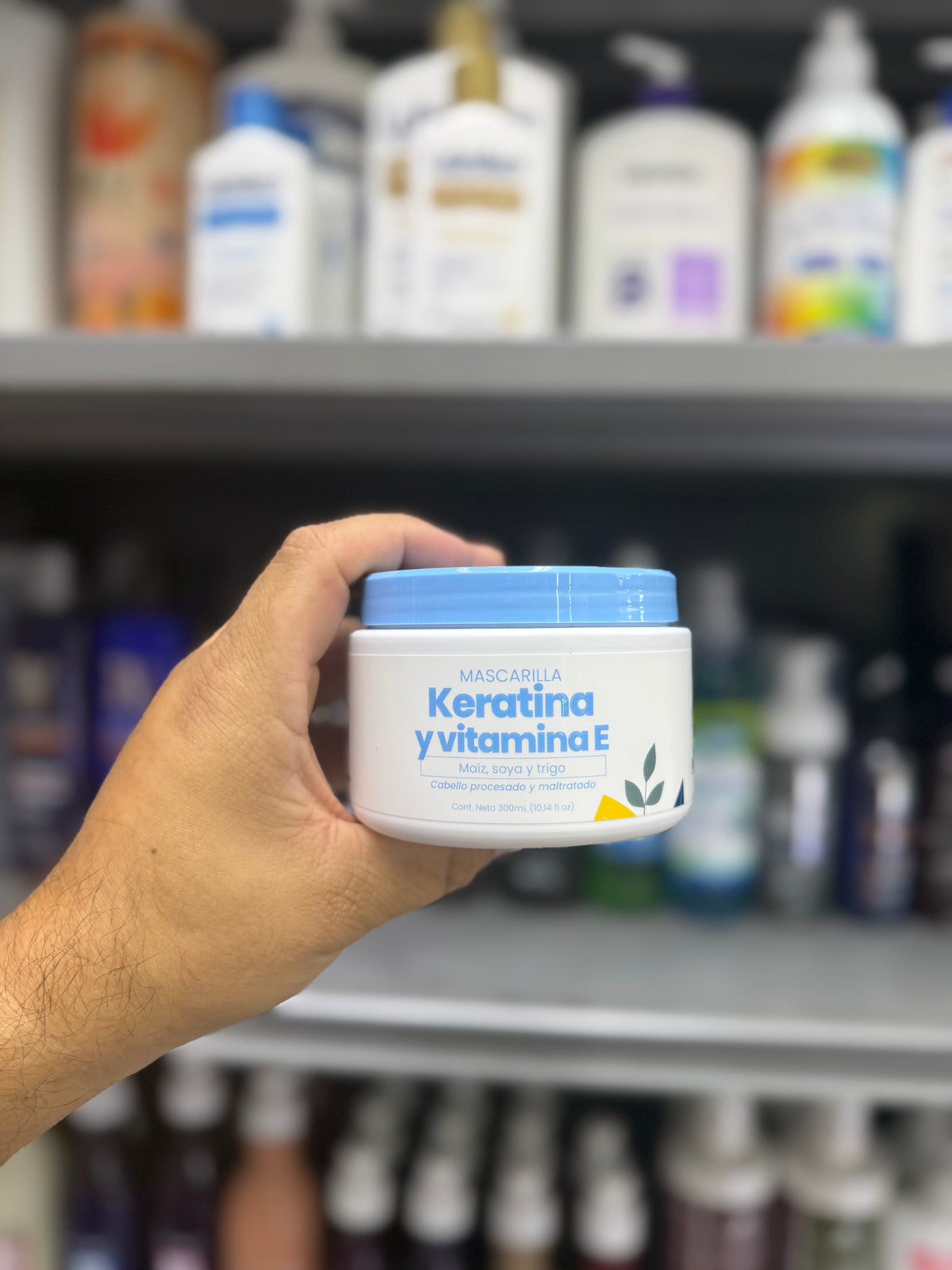 Tratamiento capilar mascarilla y vitamina E x300