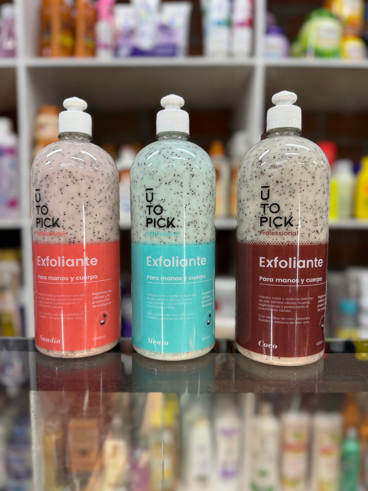 Exfoliante para manos y cuerpo utopik x1000