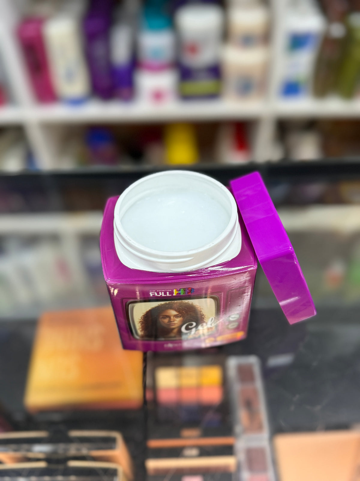 Gel cremoso full HD felizmente crespa ponto