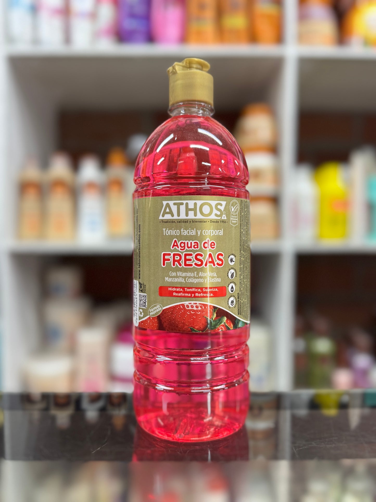 Tonico Agua de fresas x1000 athos