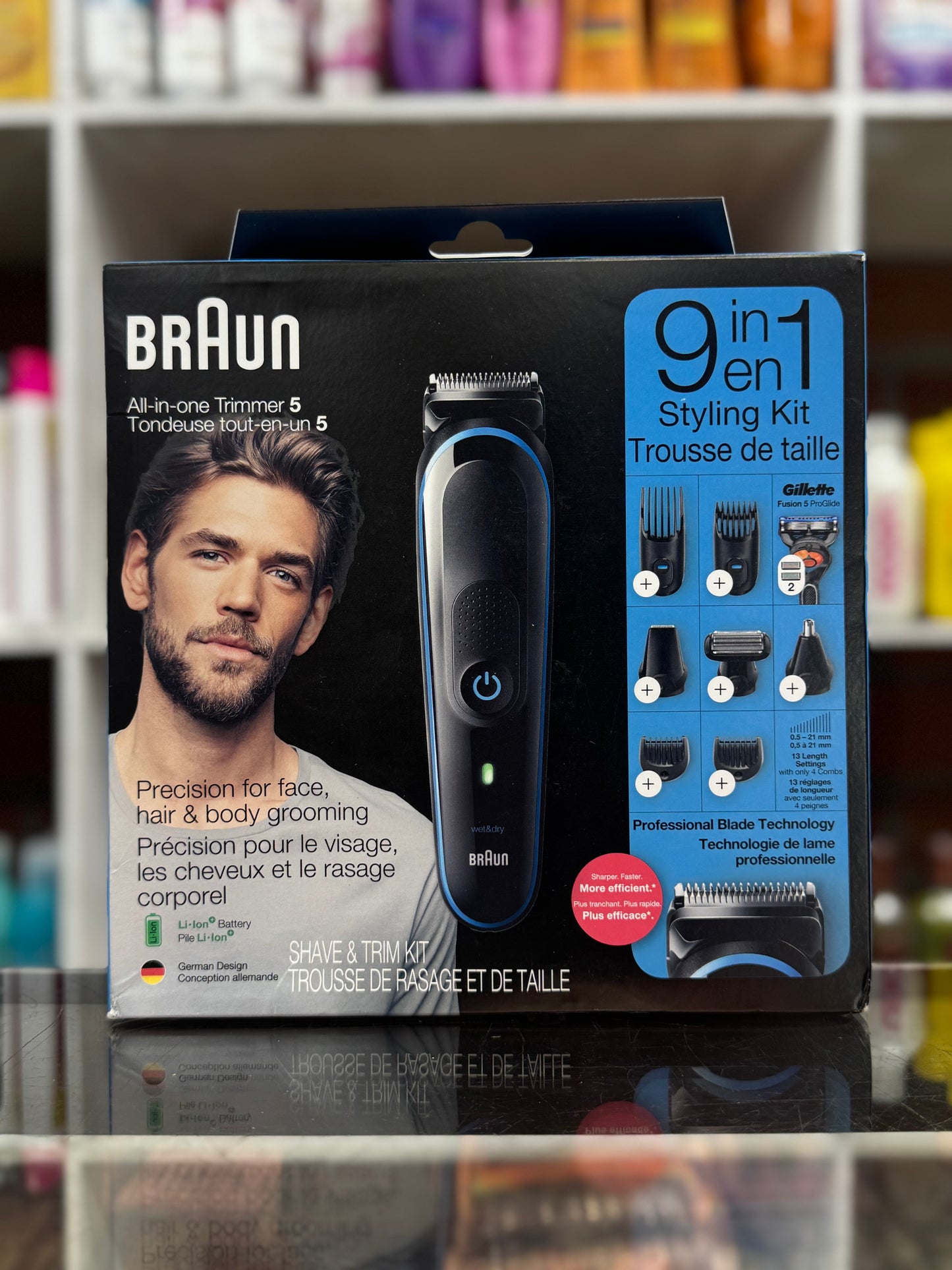 Máquina de motilar 9 en 1 braun todo en uno