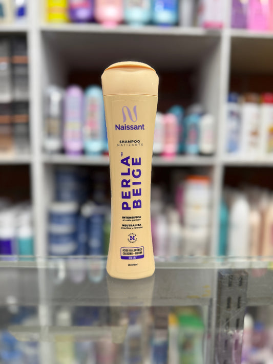 Shampoo matizante perla beige naissant