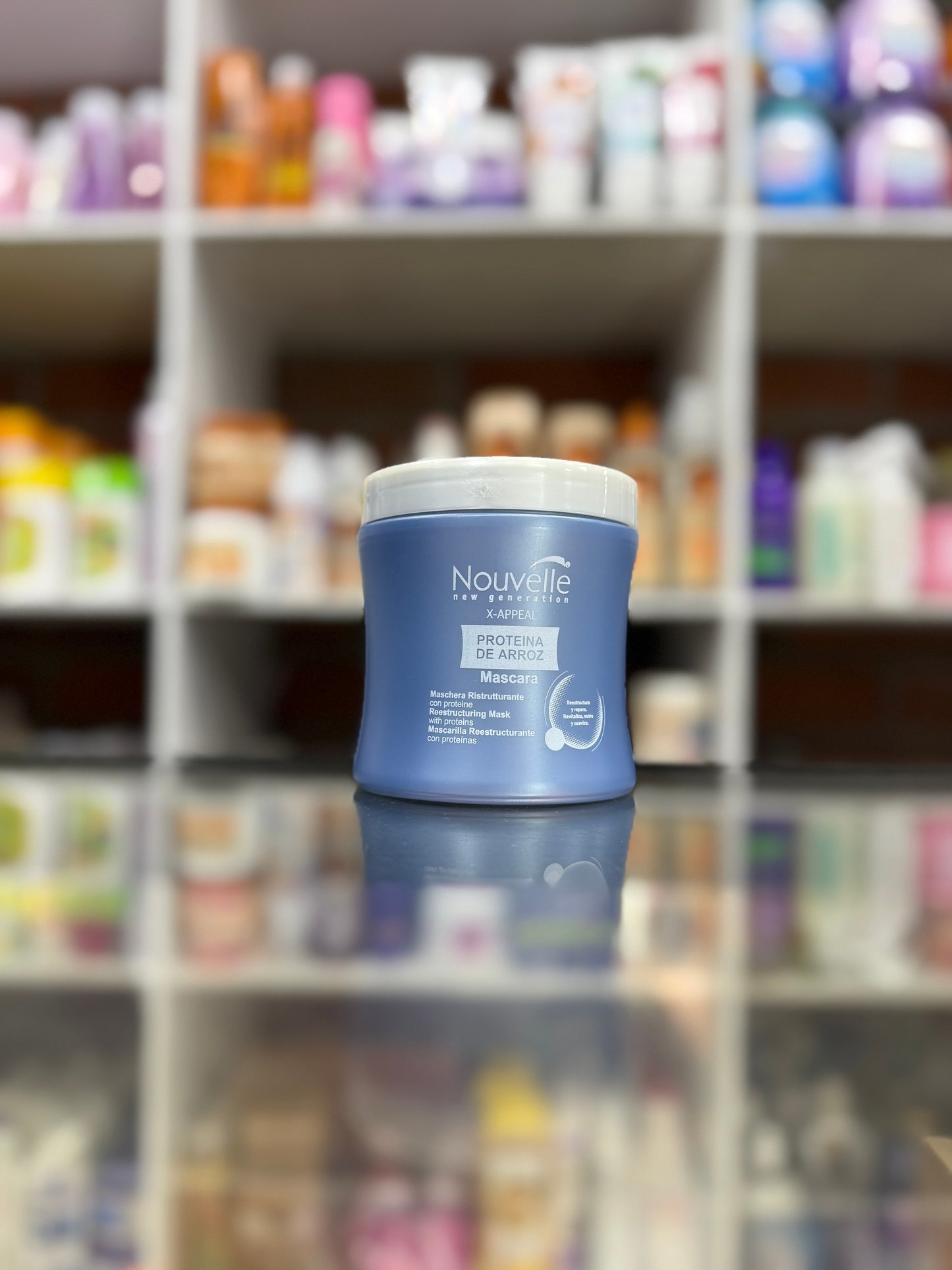 Mascarilla proteína de arroz novélele 500ml