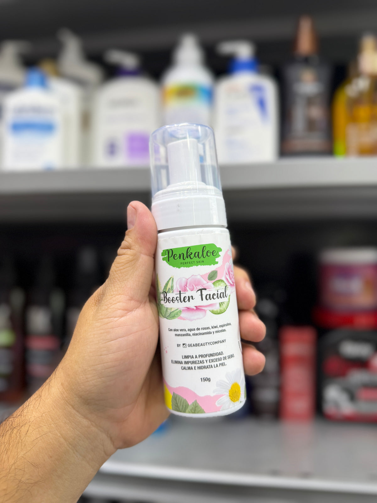 Booster Facial Penkaloe Perfect Skin 150 g – Espuma Limpiadora Facial