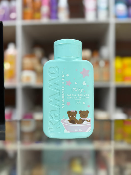 Shampoo 2 en 1 kids kamme