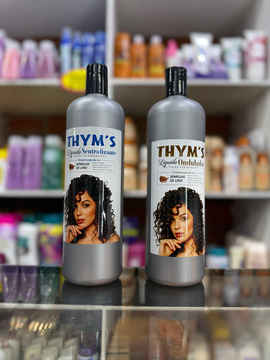 Kit Thym’s para Permanente con Semillas de Lino x 1000 ml