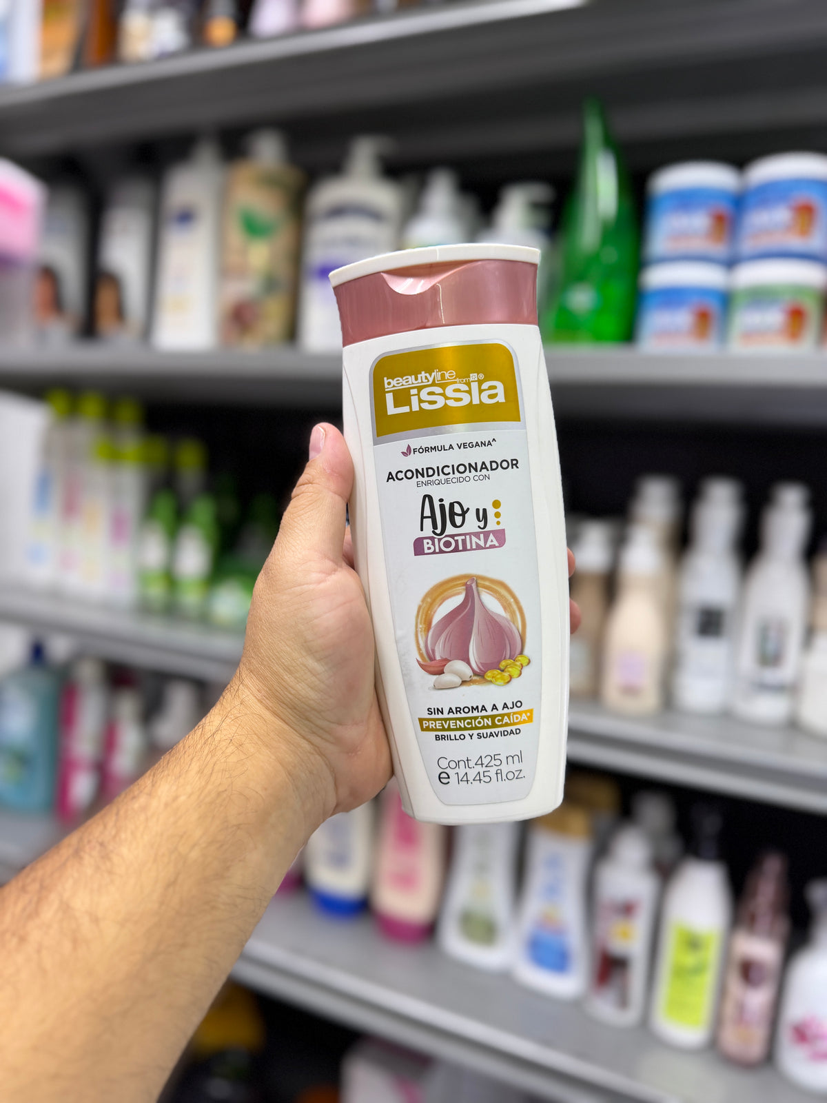 Acondicionador Lissia Ajo y Biotina 425 ml