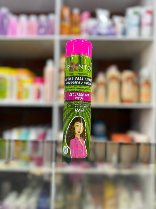 Crema para peinar ponto ondulada/ crespa