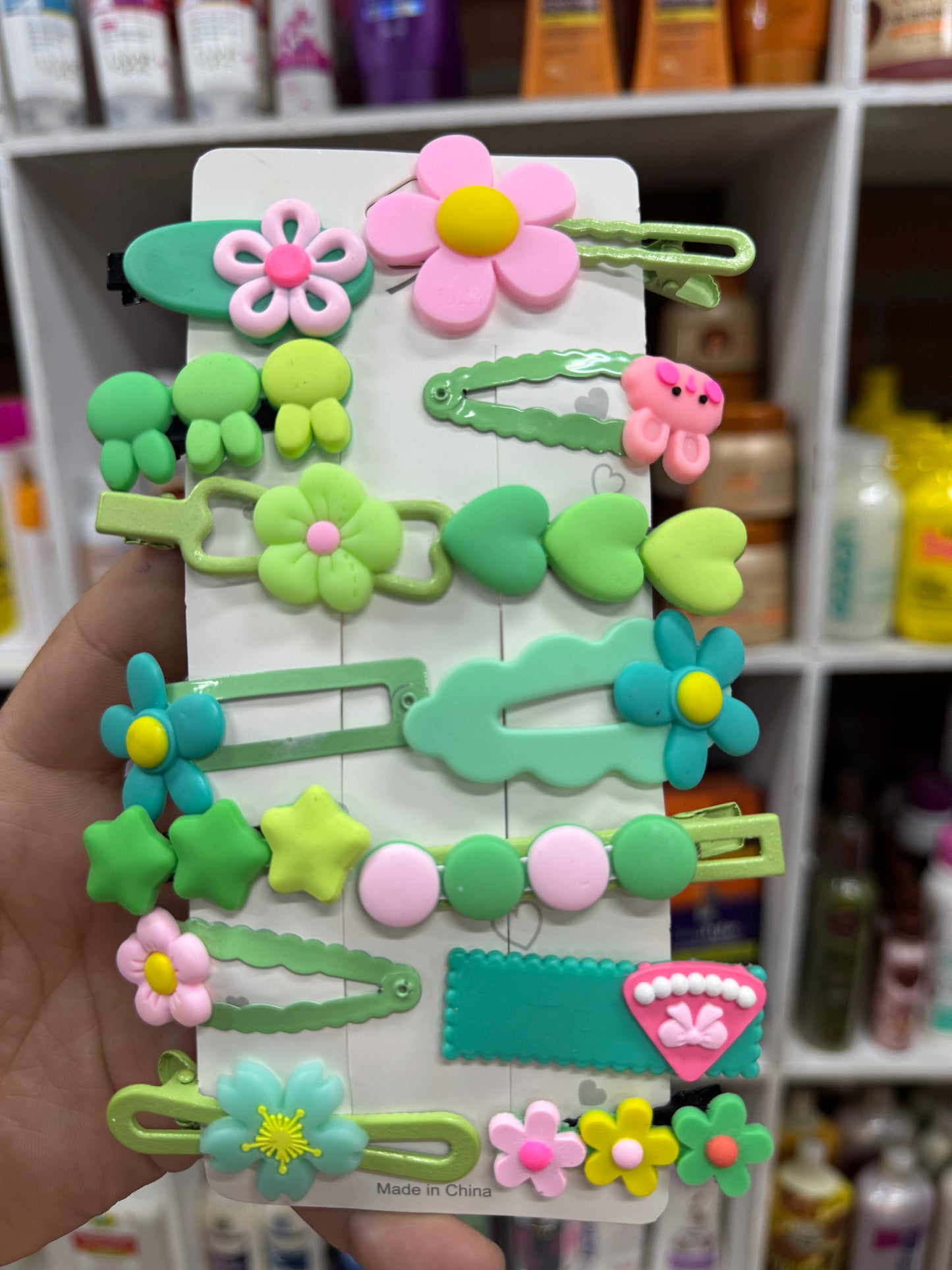 Set ganchitos decorativos kids