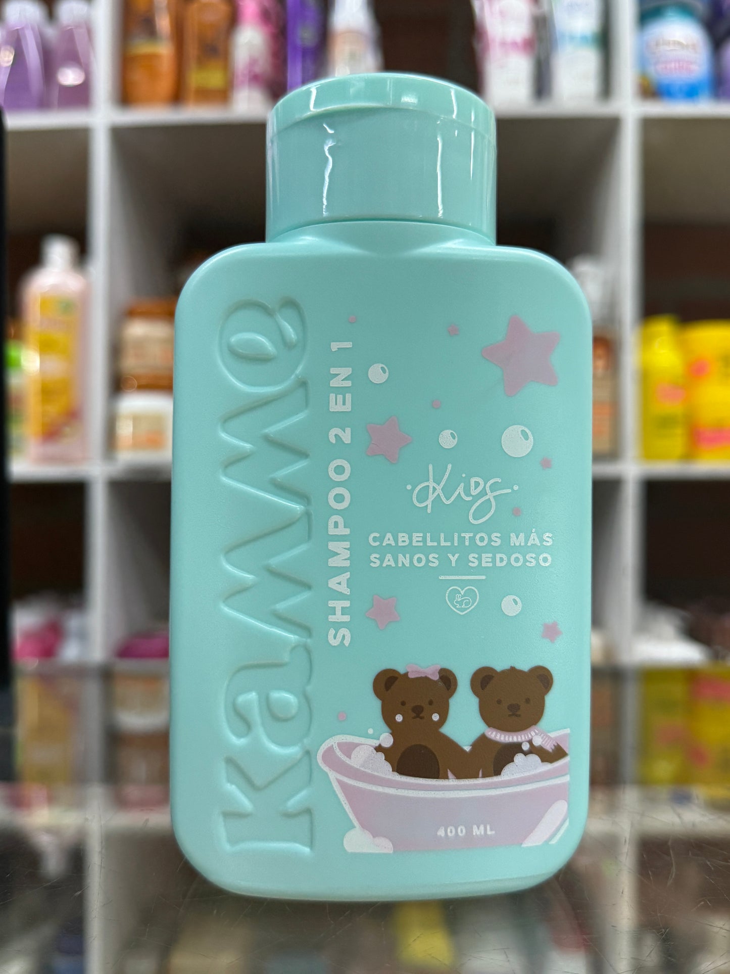 Shampoo 2 en 1 kids kamme