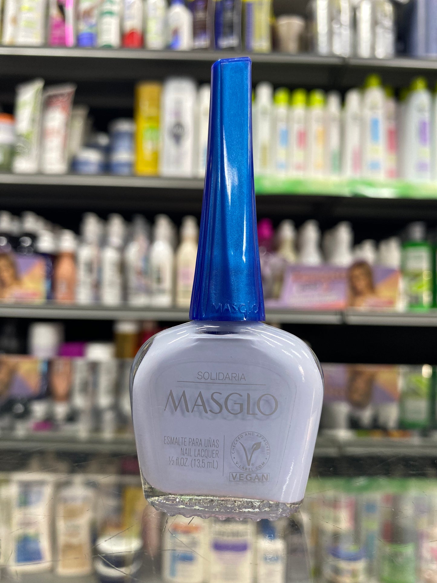 Esmalte tradicional masglo gama azul- tono solidaria