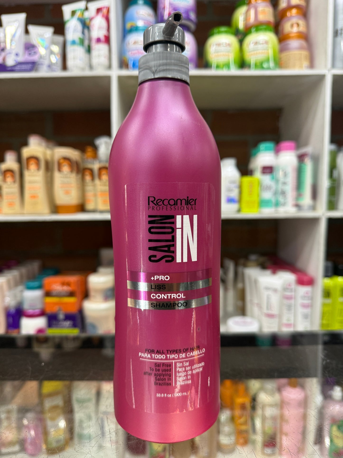Shampoo salón in liss control recamier