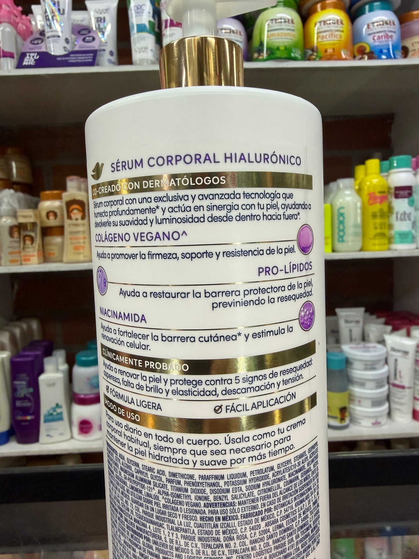 Serum corporal dove hialuronico