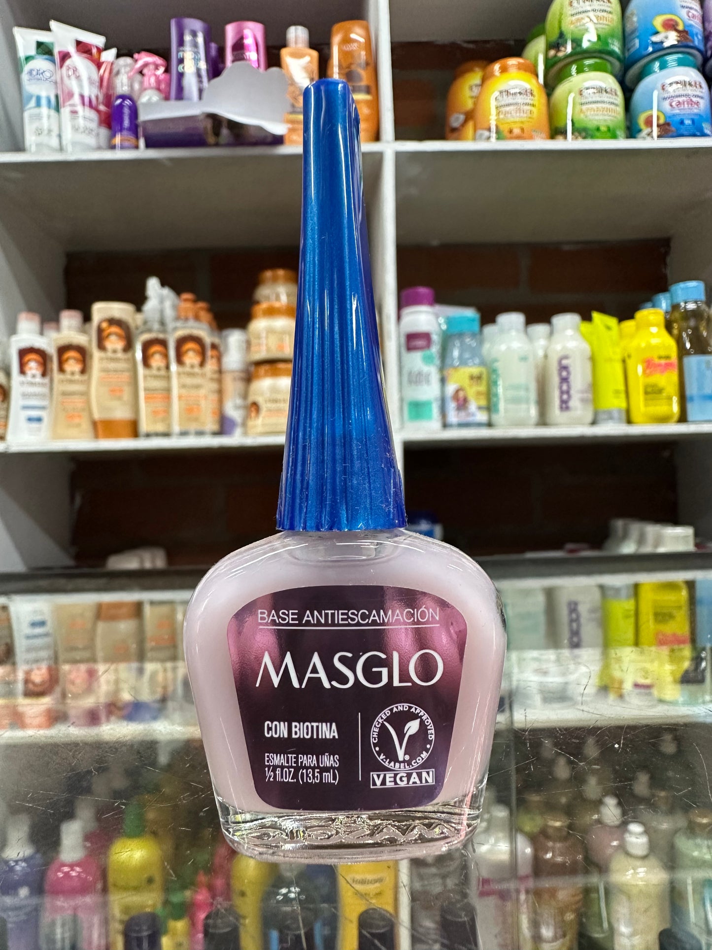 Base antiescamación másglo