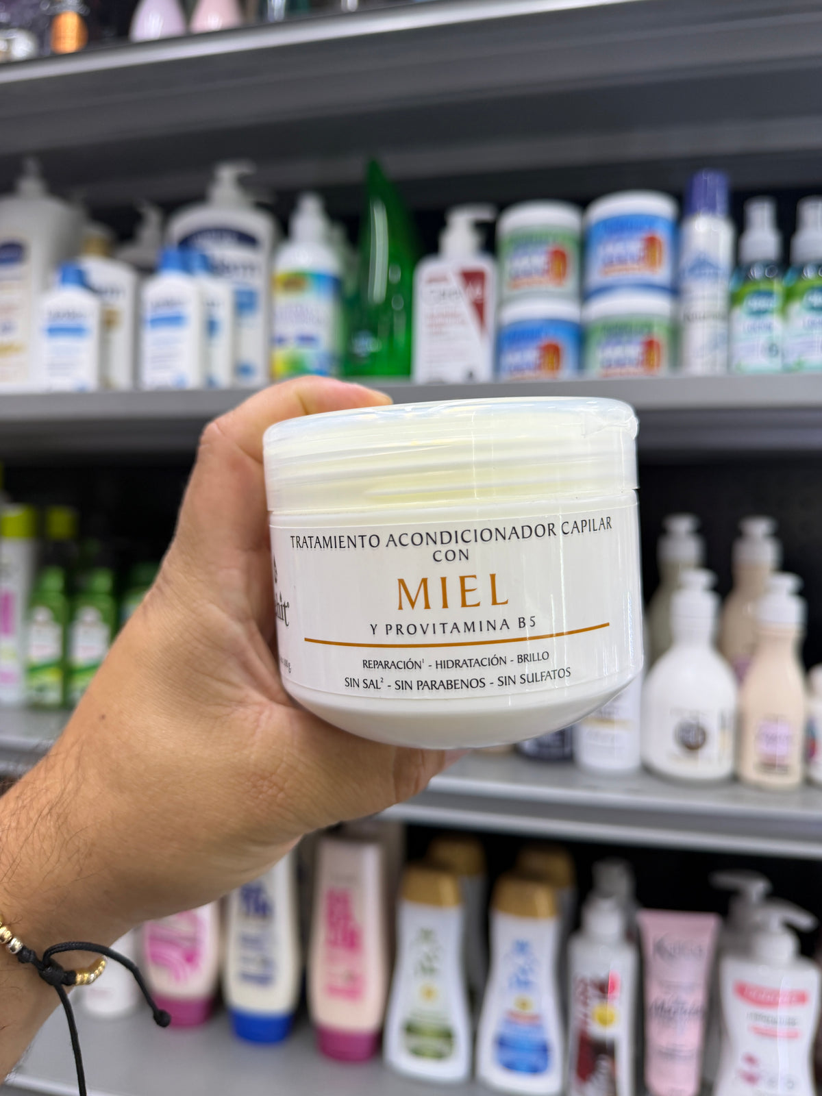 Tratamiento Acondicionador Capilar con Miel y Provitamina B5