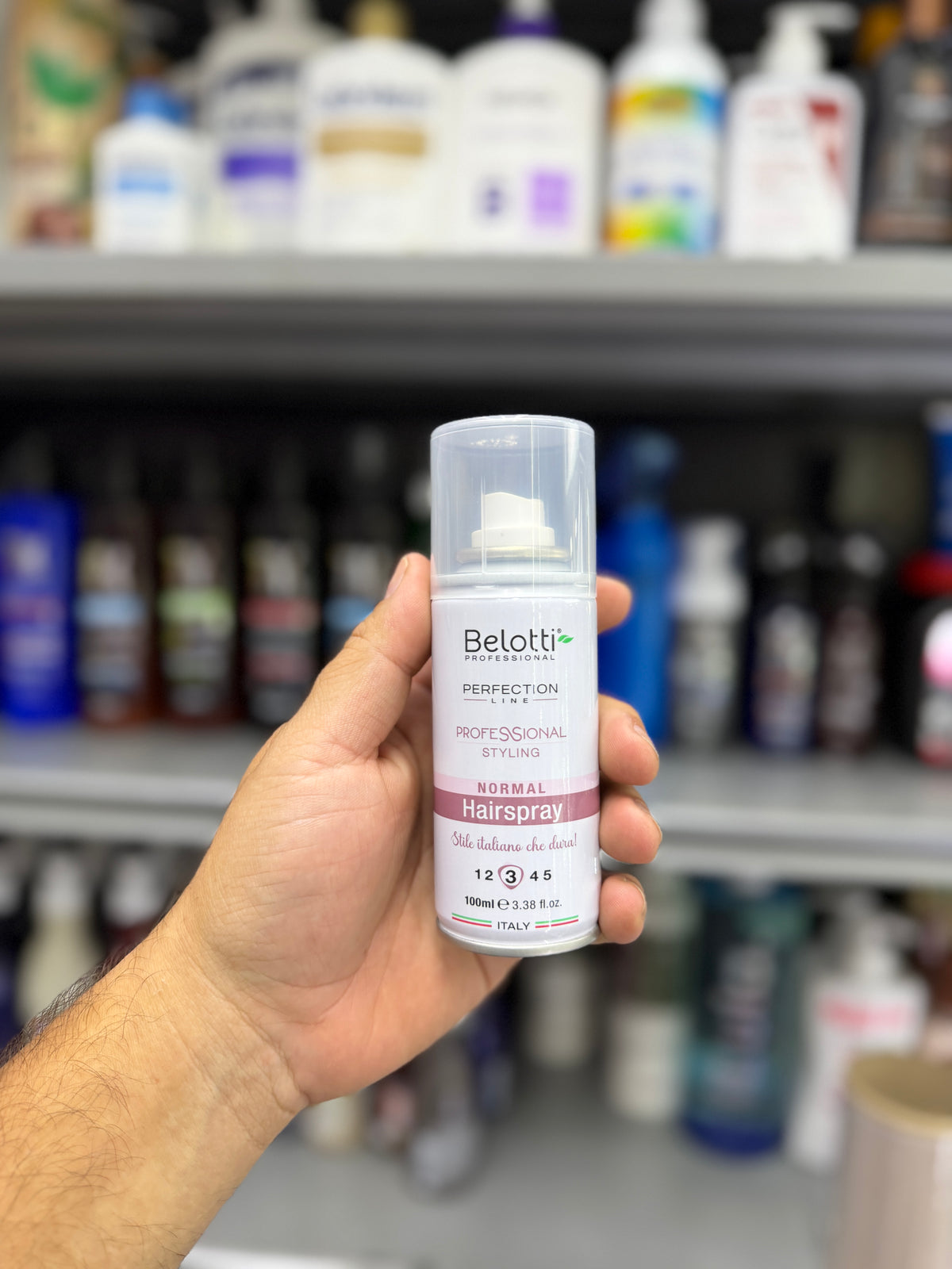 Belotti Professional Hairspray Normal – Fijación Nivel 3 – 100 ml