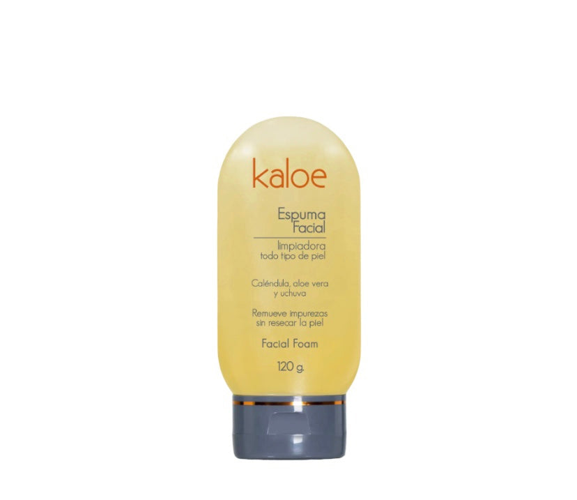 Espuma facial y corporal limpiadora kaloe