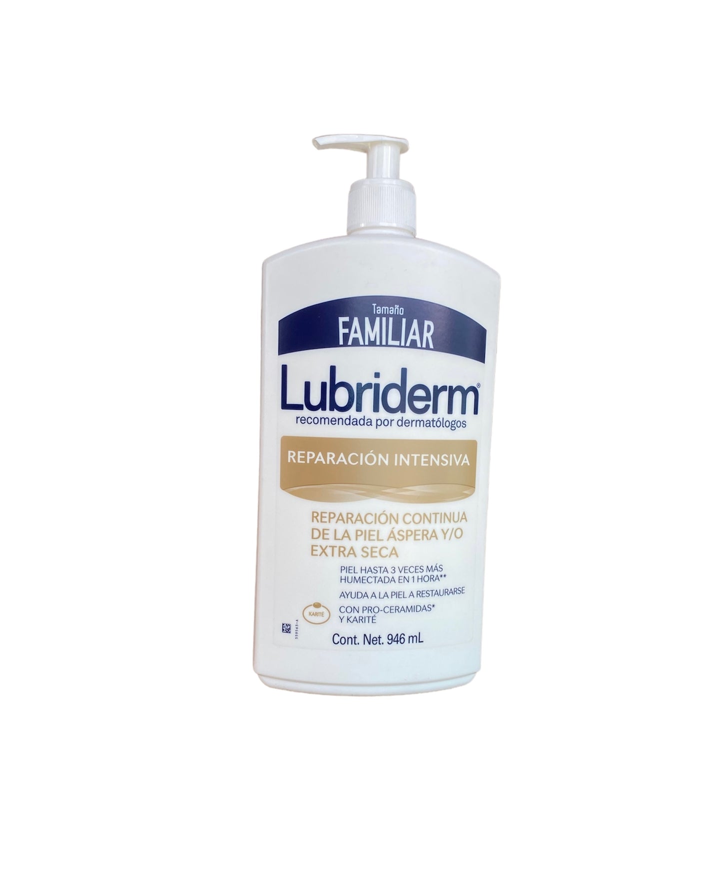 crema corporal Lubriderm reparación intensiva 946ml